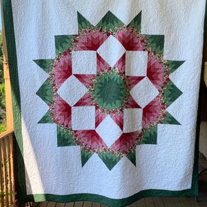 Custom Broken Star Quilt - You choose the colors & size. Made to order! DEPOSIT ONLY!