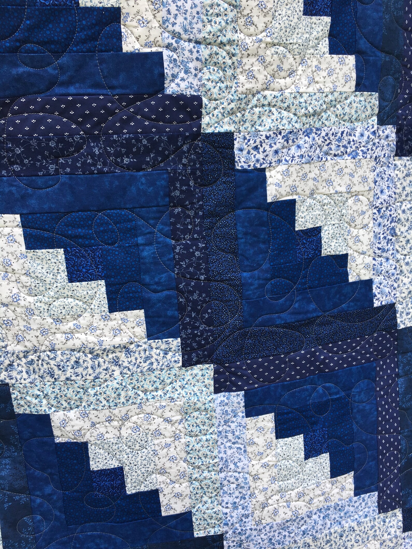 Custom Log Cabin Quilt King Size Quilt California King Etsy