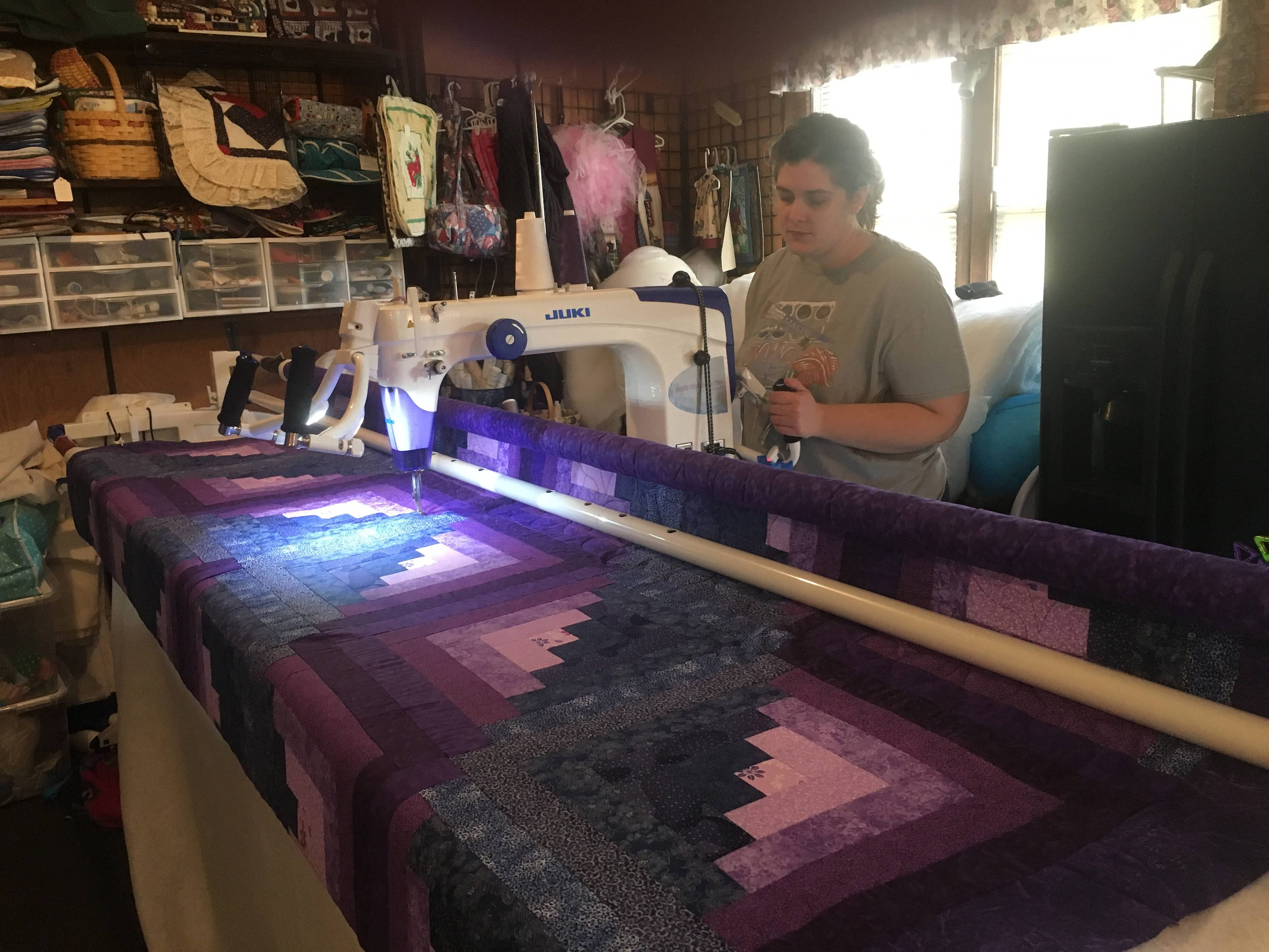 Custom Log Cabin Quilt King Size Quilt California King Etsy