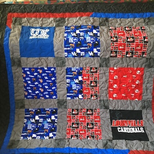 RARE Vintage Ball State University Cardinals or Louisville Cardinal, NCAA  College fabric. Sold by the Remnant. New