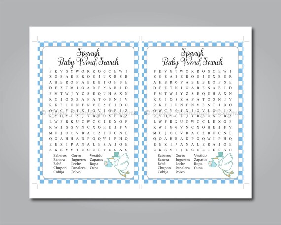 baby word search