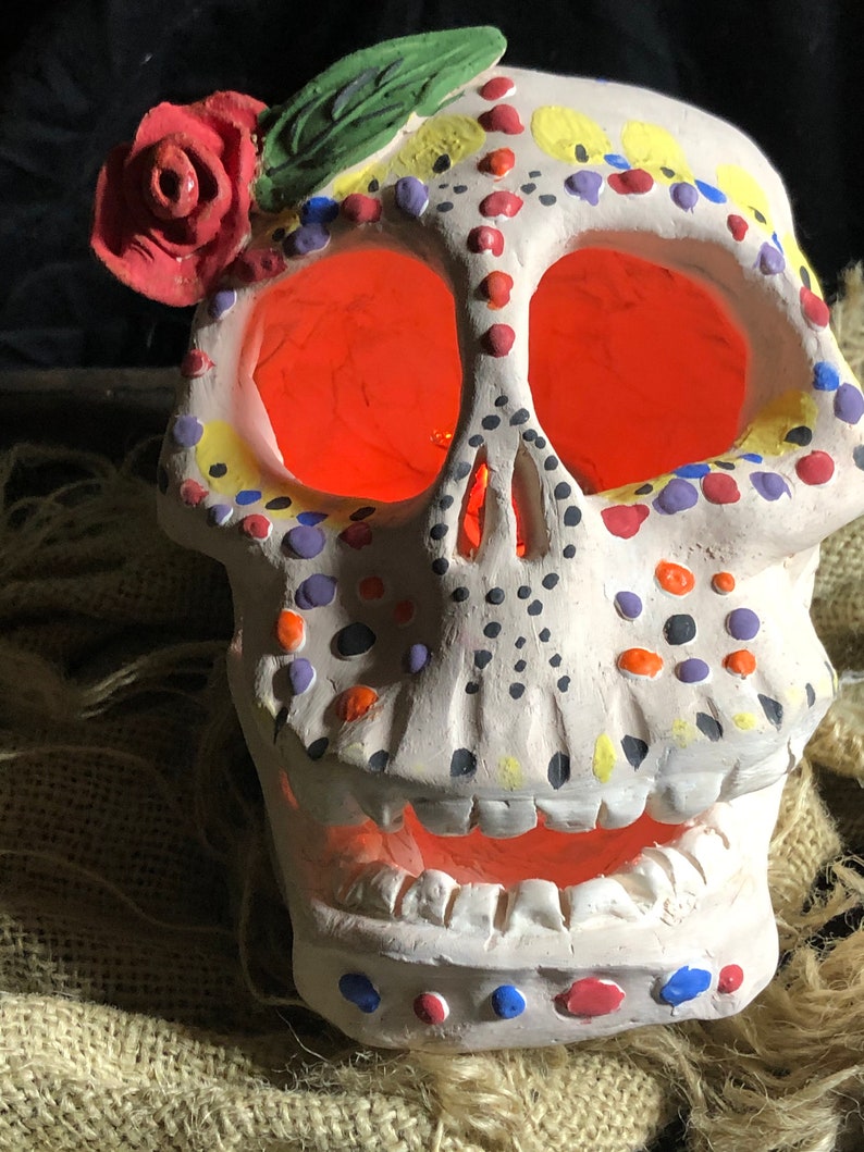Rose sugar Skull Light
