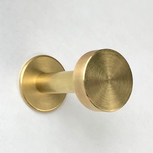 Solid Brass Hook Heavy-Duty Wall Hooks Brass Home Decor Brass Robe Hook Brass Details Smooth Edge