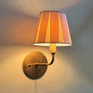 Aged Brass Sconce • Dean • Bathroom Vanity Sconce • Wall Light