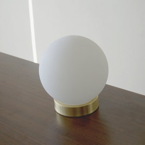 QUICK SHIP Touch Globe Table Lamp Touch Sensor Dimming Lamp image 2