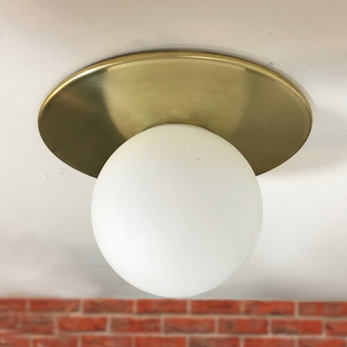 Minimalist Flush Mount Light Mid Century Ceiling - Low Profile Ceiling Mount Light Fixture Minimalist Flush Mount Light Mid Century Ceiling - Low Profile Ceiling Mount Light Fixture