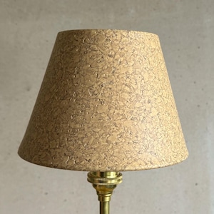 Abat-jour en liège • Abat-jour lustre • Petit abat-jour candélabre à clipser
