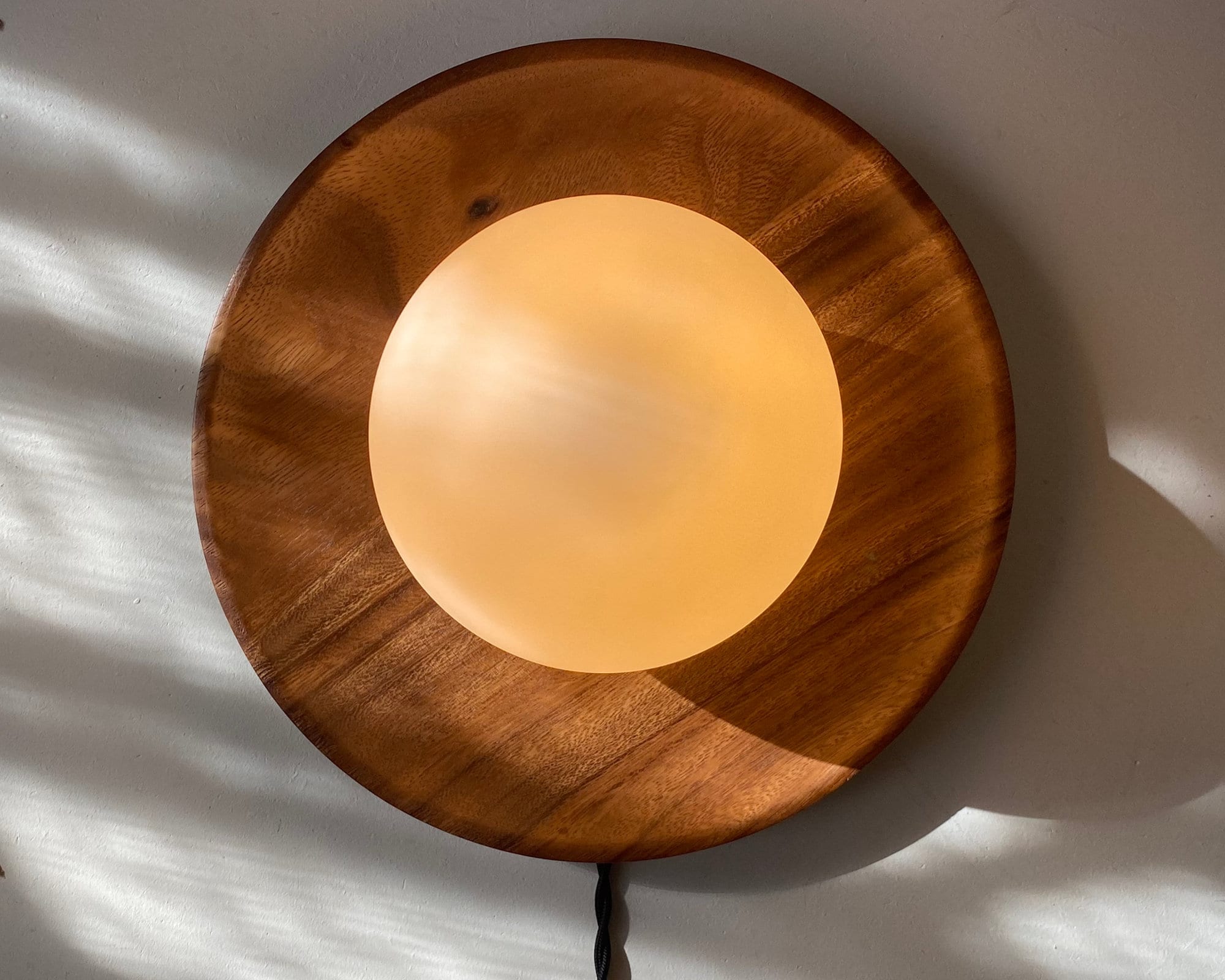 Plug in Wall Sconce wilder Wooden Lamp Wall - Etsy