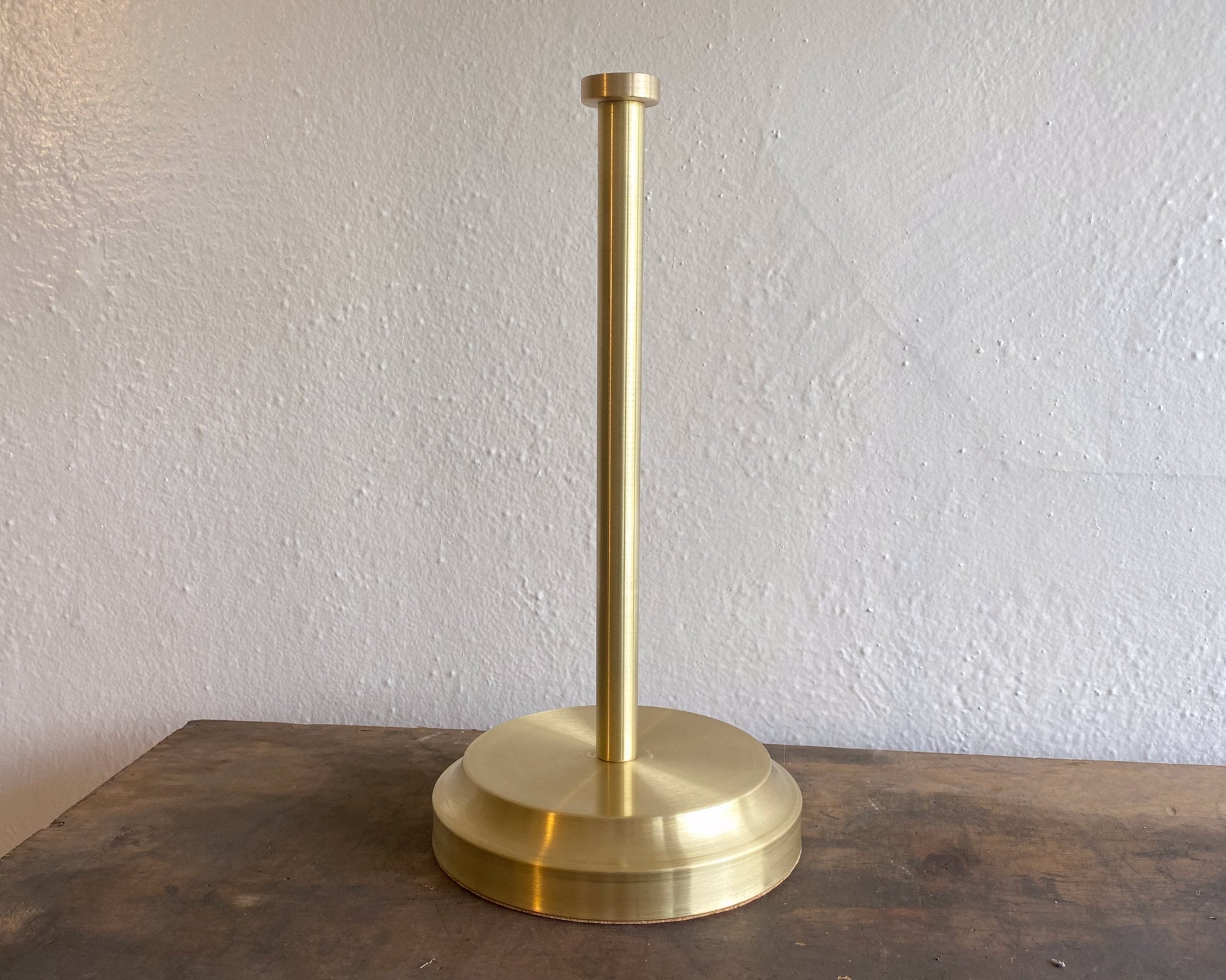 paper towel pump - brass