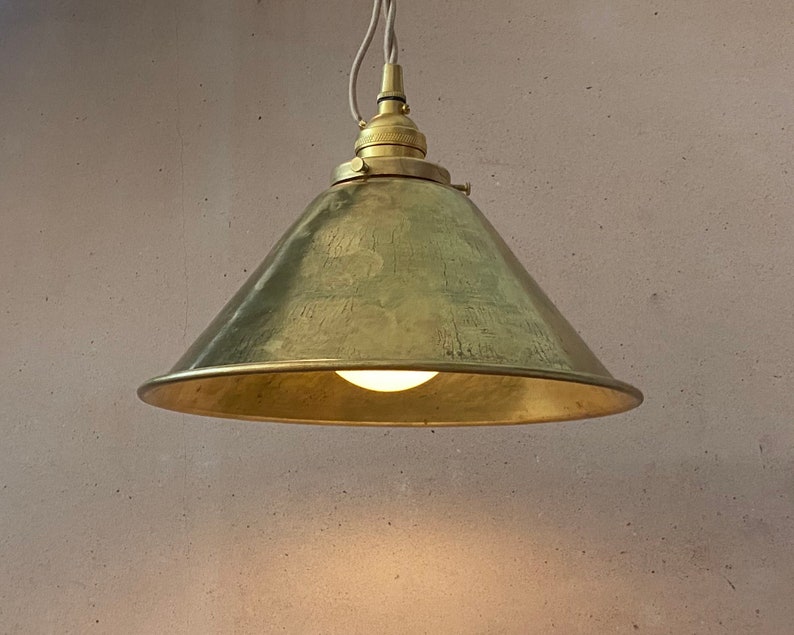 Bare Bulb Pendant Light English Cord Pendant Vintage Style Cord Pendant image 8