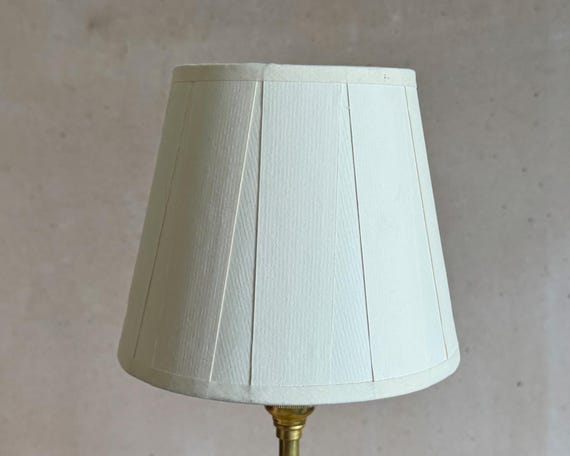 Paper Lamp Shade • Pleated Chandelier Shade • Box Pleat Paper Shade