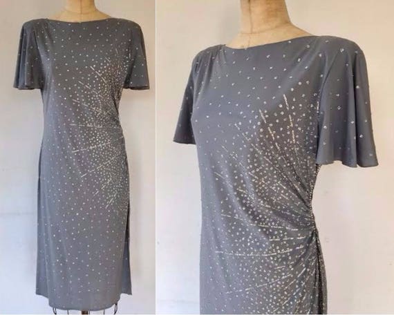 Vintage 70s does 30s Pat Richards dress, vintage e