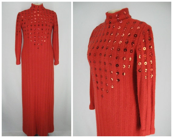 Vintage 70s Malcom Starr for Rizkallah dress, 70s