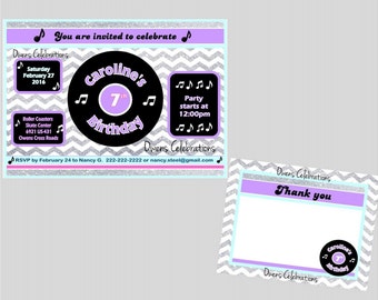 Cd Invitation Etsy
