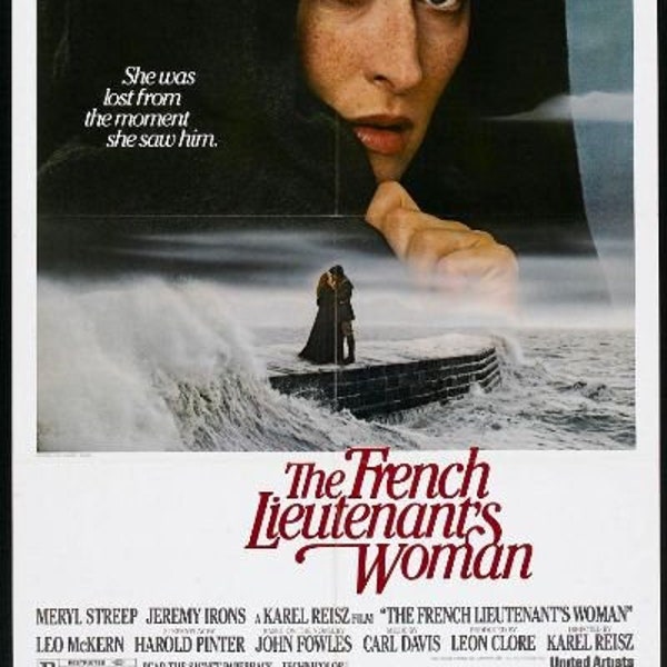 FRENCH LIEUTENANT'S WOMAN - Original 1-Sheet Movie Poster - 27x41 Inches - Meryl Streep, Jeremy Irons