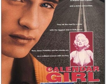 CALENDAR GIRL - 1993 - Original 27x40 movie poster - Jason Priestley, Joe Pantoliano, Jerry O'Connell