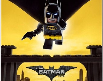 Will Arnett Batman Costume LEGO BATMAN MOVIE 2017 Original 27x40