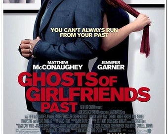 GHOSTS Of GIRLFRIENDS PAST - 2009 - original 27x40 Movie Poster - Final Style - Matthew McConaughey, Jennifer Garner