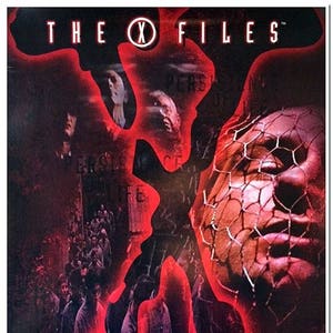 X-FILES - File 7: Tunguska - 1997 - Original UK DVD Poster - David Duchovny, Gillian Anderson - Sci-Fi - Aliens