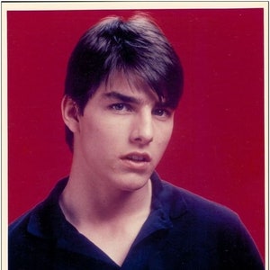 TOM CRUISE - 8x10 Color Glossy Still Photo #1 - Portrait Style - Reproduction - Young