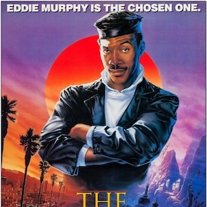 GOLDEN CHILD - 1986 - Póster de película original enrollado 27x40 - Eddie Murphy - gran obra de arte de Eddie