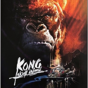 KING KONG: Skull Island - 2017- Original IMAX Mini Movie Poster - 13x19 - Tom Hiddleston, Samuel L. Jackson, Brie Larson