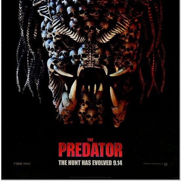 PREDATOR - 2018 - Original 27x40 rolled movie poster - Advance Style B - BOYD HOLBROOK, Olivia Munn, Jacob Tremblay