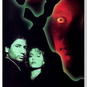 X-FILES - File 2: Tooms - 1996 - Original UK DVD Poster - David Duchovny, Gillian Anderson - Sci-Fi - Aliens