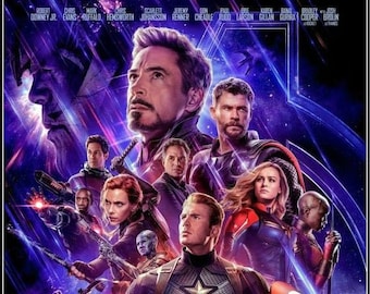 AVENGERS 4: ENDGAME - 2019 Original 2-Sided 27X40 Movie Poster - Final Style - Robert Downey Jr., Chris Evans, Mark Ruffalo, Paul Rudd
