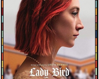 LADY BIRD - 2019 - original 27x40 Movie Poster - Saoirse Ronan, Timothee Chalamet, Greta Gerwig