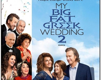 My Big Fat Greek Wedding 2 - 2016 - original 27x40 Movie Poster - Advance Style - Nia Vardalos, John Corbett, Elena Kampouris