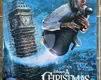 CHRISTMAS CAROL - 2009 - Original 27x40 Movie Poster - Imax Style