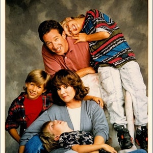 HOME IMPROVEMENT - 1990er Jahre - 3 Farbe 8x10 Glossy Fernsehfotos - Tim Allen, Patricia Richardson,Jonathan Taylor Thomas