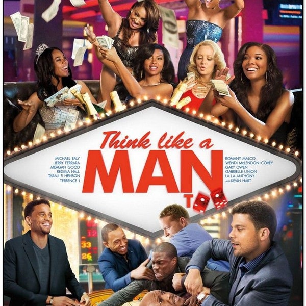 Think Like A Man Too - 2014 - original 27X40 Movie Poster - Advance Style - KEVIN HART, Meagan Good, Regina Hall, Gabrielle Union