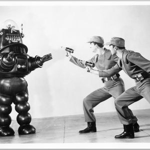 【激レア】禁断の惑星 1956年公開当時ポスター/額装 激レア】禁断の惑星 1956年公開当時ポスター/額装