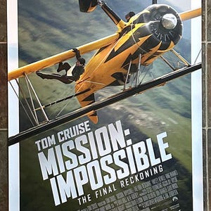MISSION IMPOSSIBLE: Final Reckoning - 2025 - Original 27x40 Final movie poster - Tom Cruise, Hannah Waddingham, Hayley Atwell