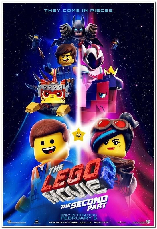 LEGO 2: the 2019 Original Movie - Etsy