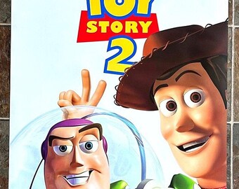 TOY STORY 2 - 1999 - Original 27x40 DISNEY Movie Poster- 2-sided