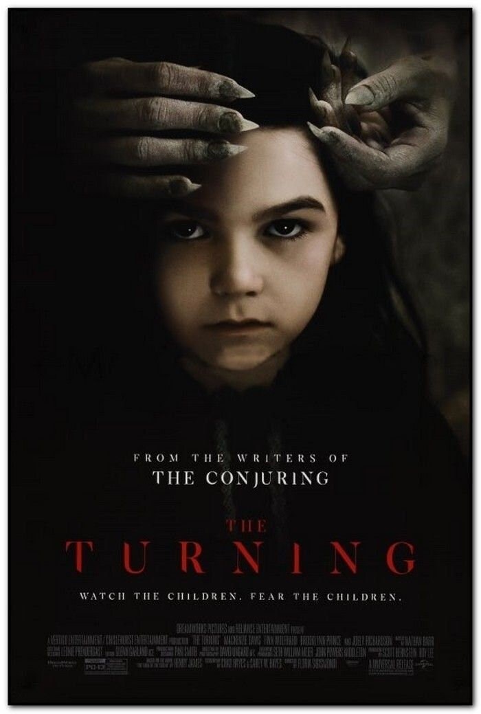 THE TURNING 2020 Original 2-sided 27X40 Final Movie Poster