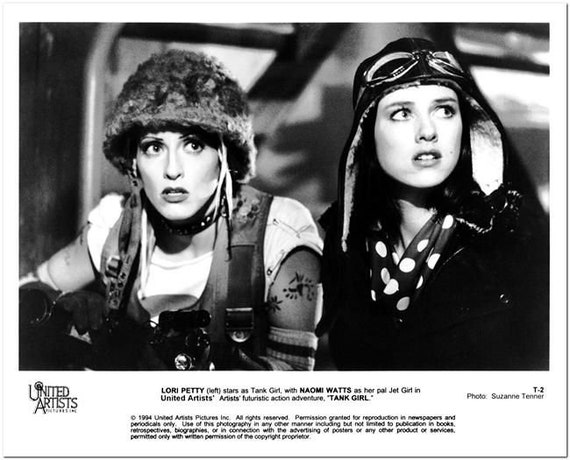 TANK GIRL -1995- Original Press Kit With 2 Photos - Lori Petty