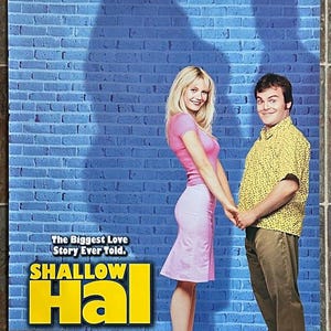 SHALLOW HAL - 2001 - original 27x40 Movie Poster - Gwyneth Paltrow, Jack Black, Jason Alexander
