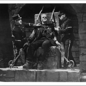 BRIDE OF FRANKENSTEIN - 1935 - 8x10 Glossy Still Photo #2 - Reproduction - Boris Karloff as Frankenstein
