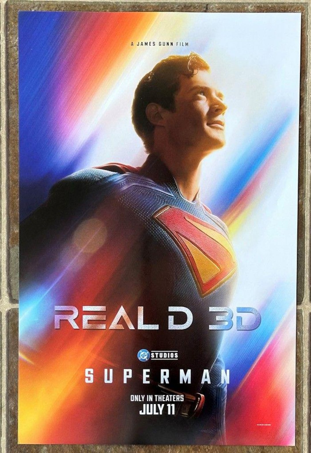 SUPERMAN - 2025 - Original 11x17 Mini Movie Poster - DAVID