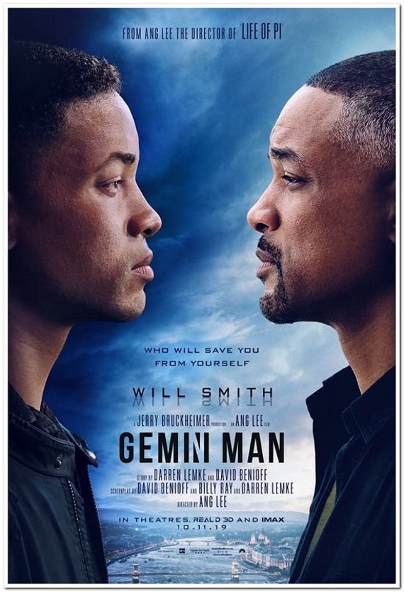 Image result for gemini man poster