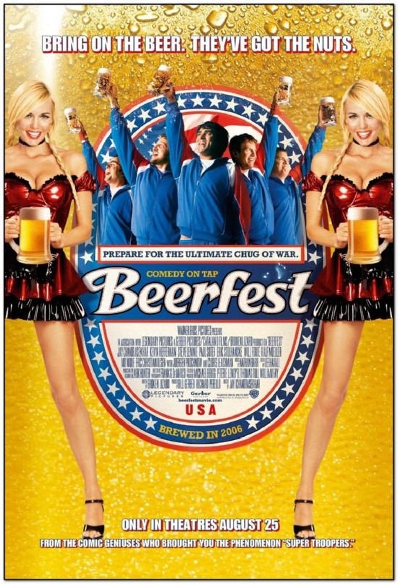 BEERFEST 2006 Original 27x40 Movie Poster WILL FORTE Etsy