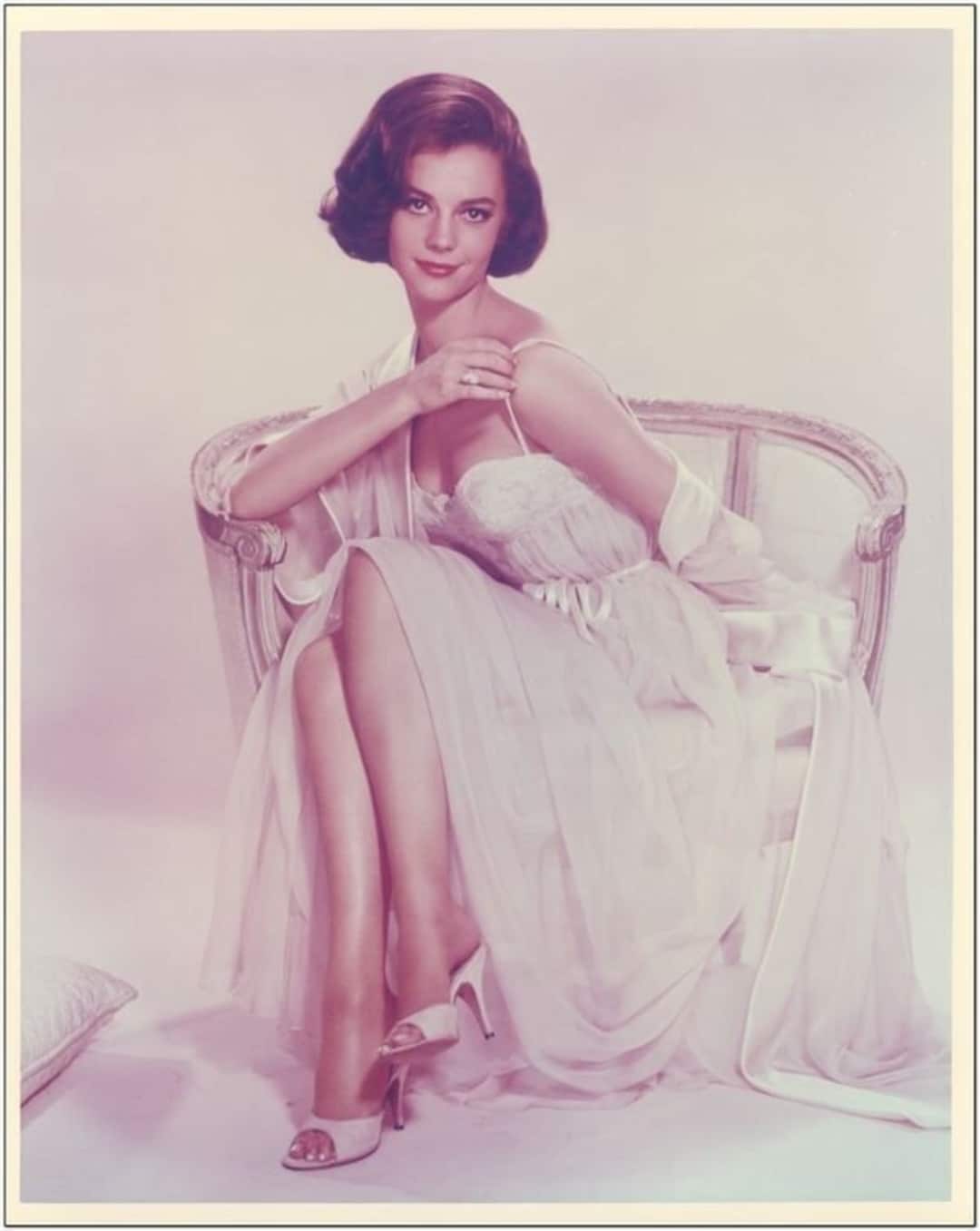 NATALIE WOOD - Sexy 8x10 Color Glossy Still Photo - Portrait Publicity
