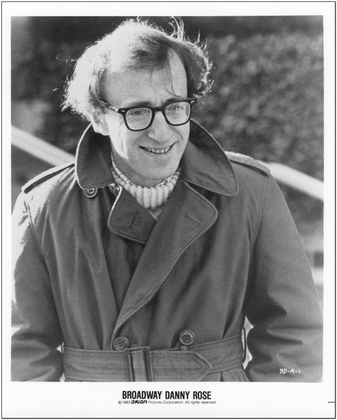 BROADWAY DANNY ROSE - 1984 - 10 Original 8x10 Glossy Stills - Woody ...