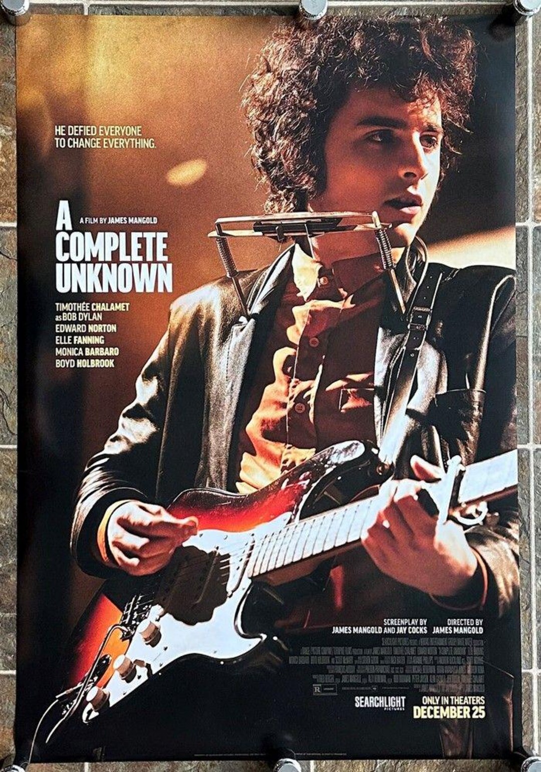 COMPLETE UNKNOWN -2024-original 27x40 Final Movie Poster - Great