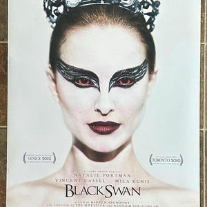 BLACK SWAN - 2010 - Original 27x40 movie poster - D/S - Natalie Portman, Mila Kunis