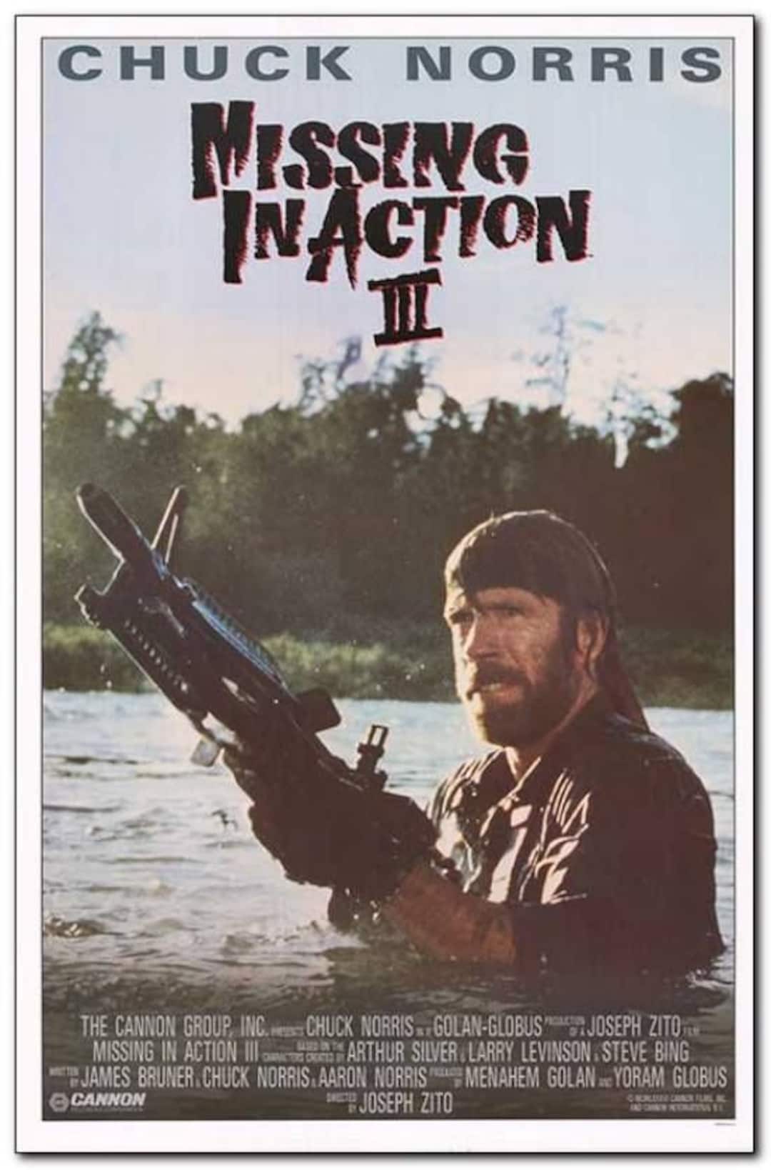Braddock Missing in Action III 1988 Original 27 X 40 Movie Poster